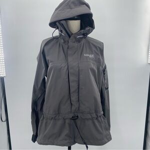 Kokatat Gray Gore-Tex shell layer jacket size S